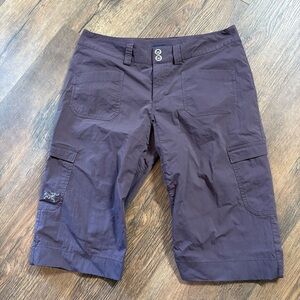 Arc'teryx Rampart Women's 8 Lightweight Long Bermuda Cargo Shorts Outdoor Hiking